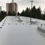 Hydroizolácia plochej strechy – Bytový dom, Bánovce nad Bebravou