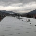 Hydroizolácia plochej strechy – Bytový dom Ružomberok