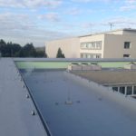 Hydroizolácia plochej strechy – Nemocnica Topoľčany
