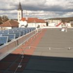 Hydroizolácia plochej strechy – Obecný úrad, Uhrovec
